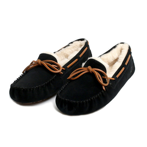アグ UGG DAKOTA  靴 SHOES モカシン 1107949-BLACK-6 レディース BLACK 23.0cm 靴